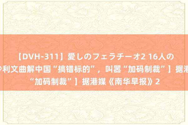 【DVH-311】愛しのフェラチーオ2 16人のザーメン中毒 【沙利文曲解中国“搞错标的”，叫嚣“加码制裁”】据港媒《南华早报》2