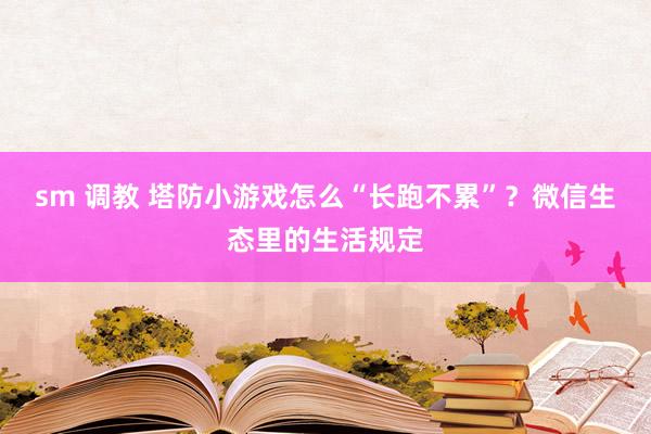 sm 调教 塔防小游戏怎么“长跑不累”？微信生态里的生活规定